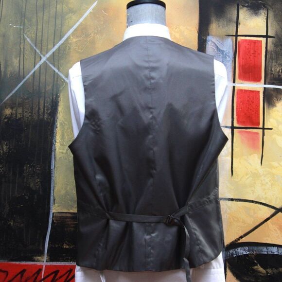 NWT Jos A Bank 1905 Size 1X Suit Separate Vest Wool Grey C100810 - Picture 2 of 4